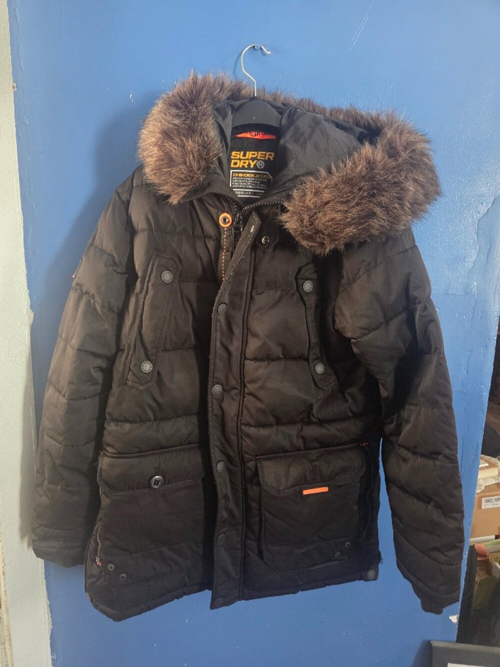 Superdry Chinook Jacket - Black - L